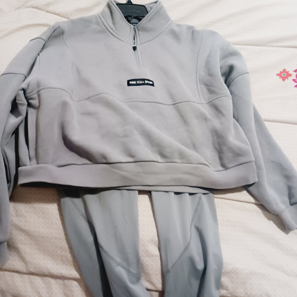 Women's Gray Tracksuit
